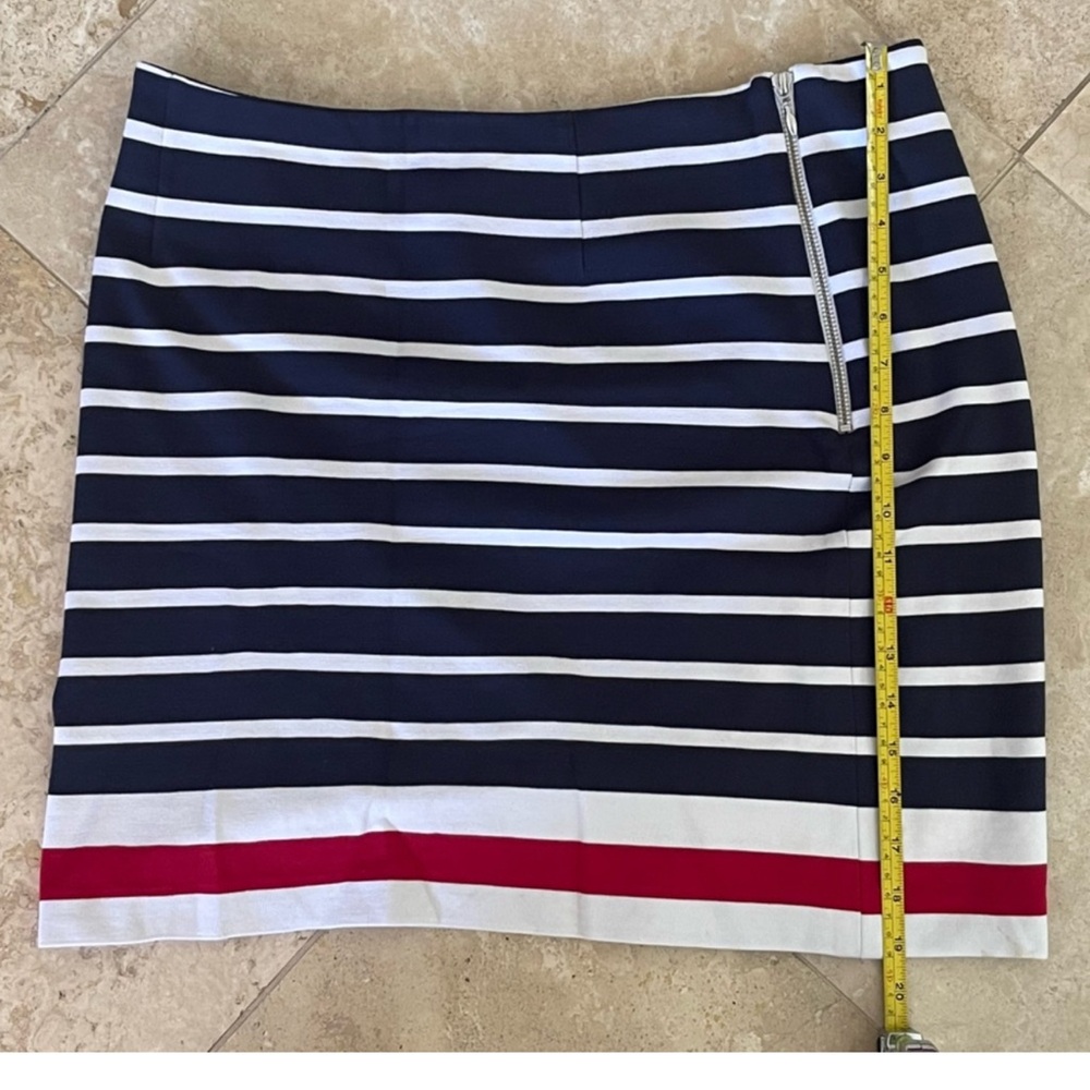 Banana Republic Striped Pencil Skirt